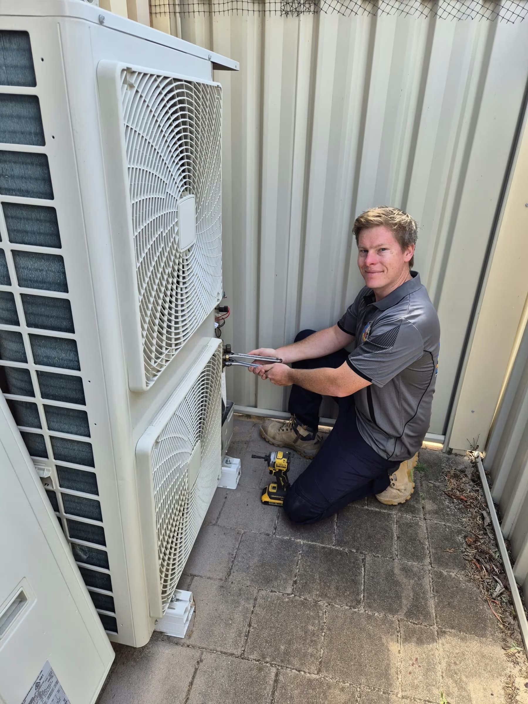 Matt Grossmith at work