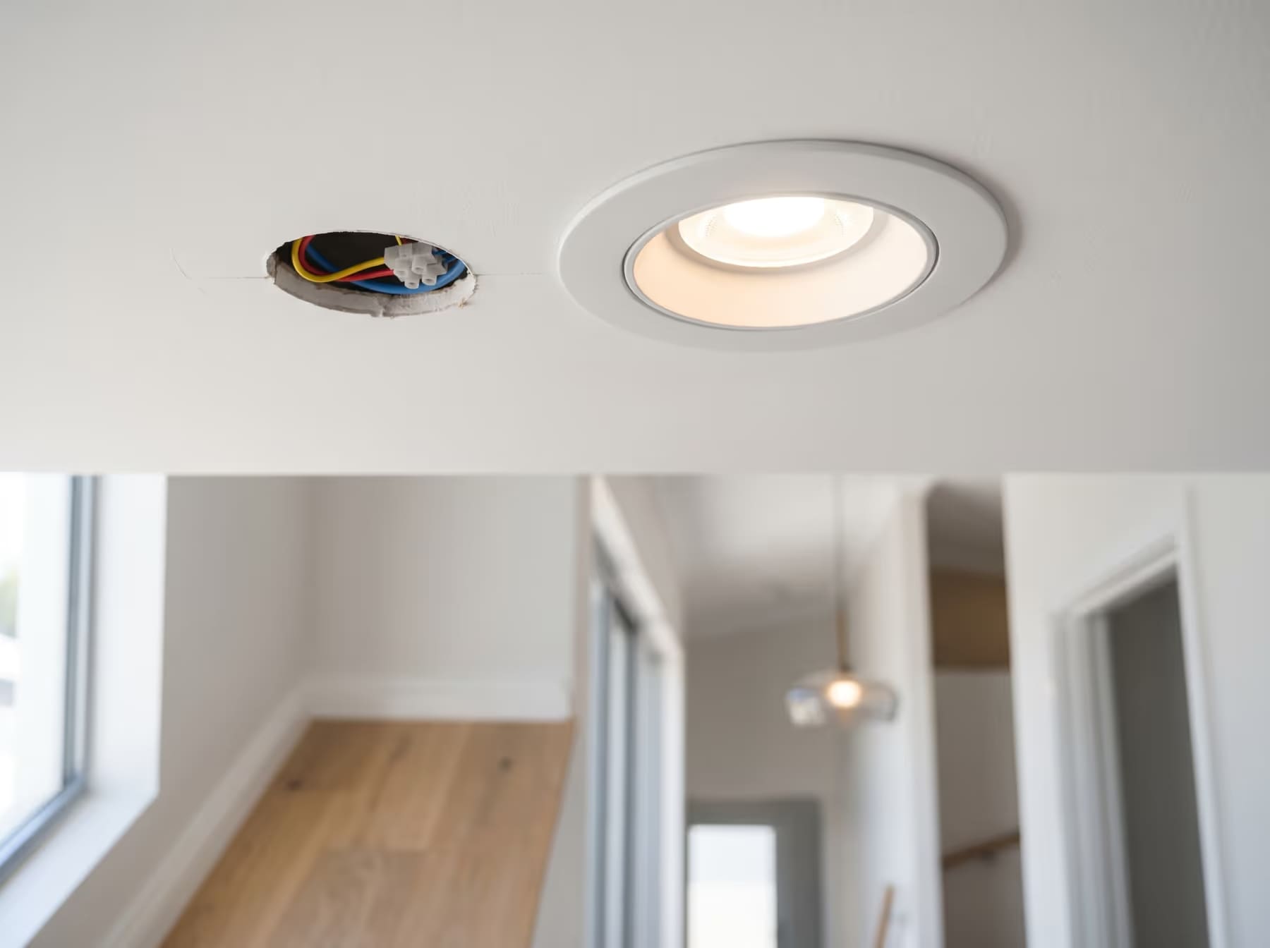 Downlight installation — Otter Air, Perth