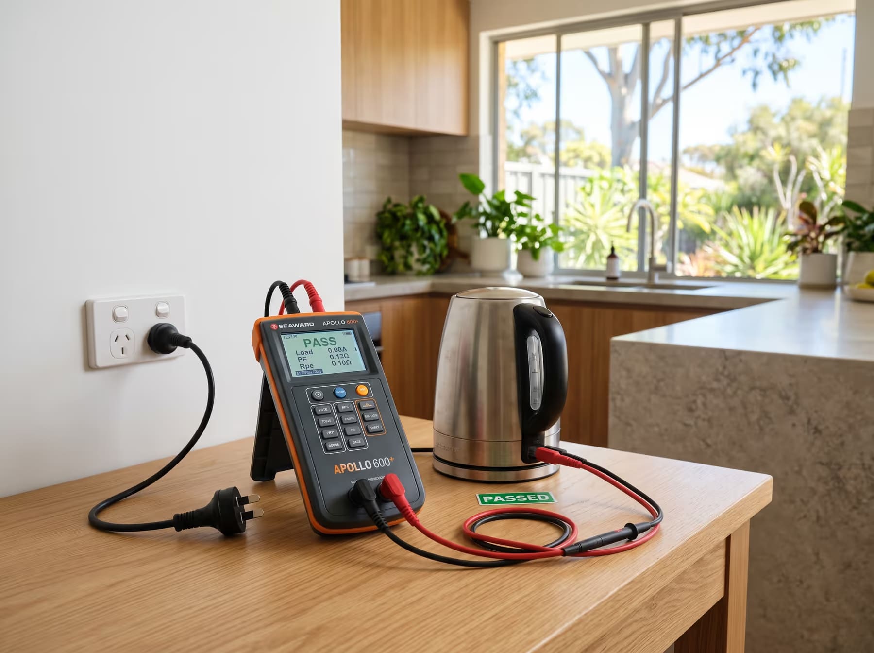 Electrical safety testing — Otter Air, Perth