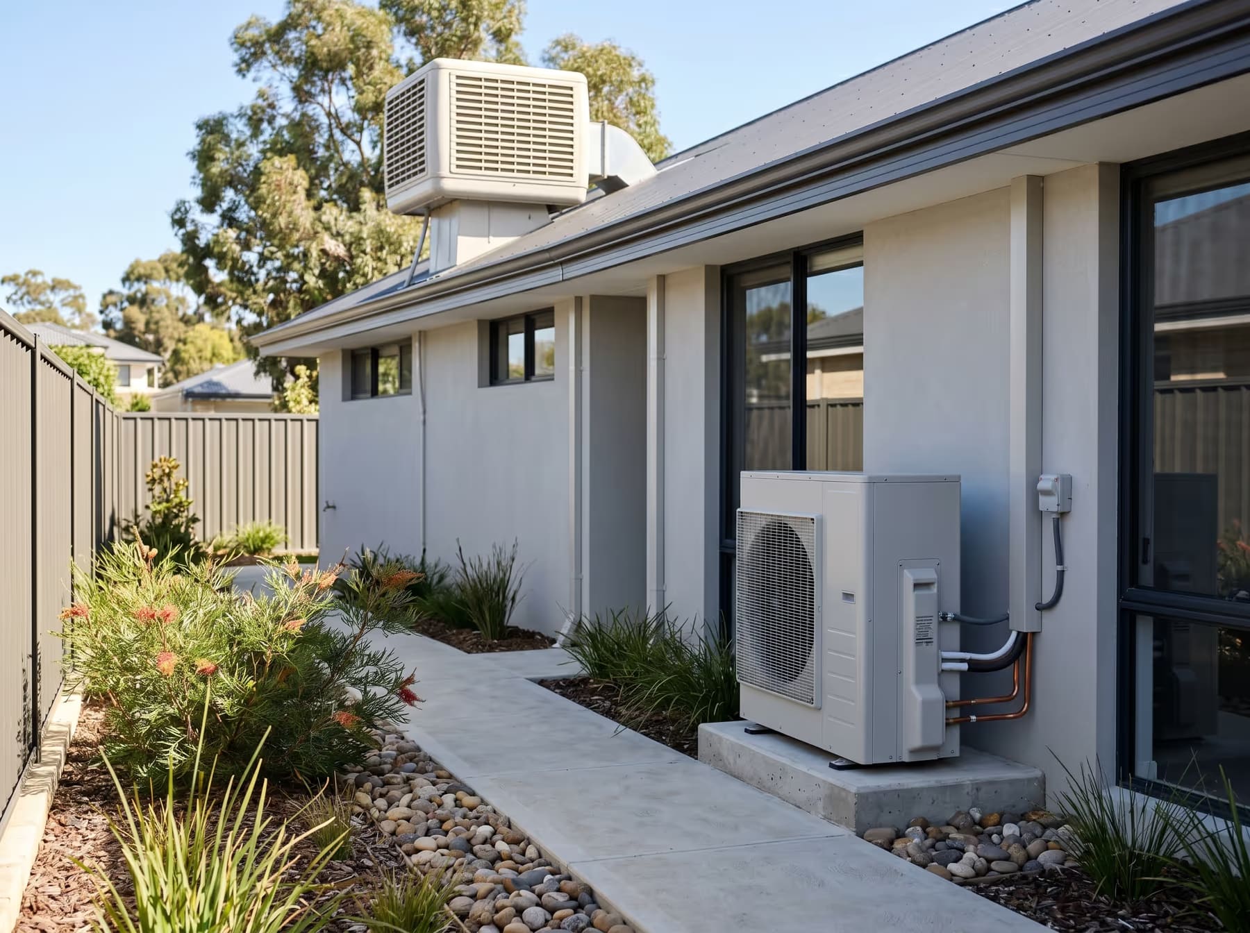 Evaporative cooling vs refrigerated air conditioning — Otter Air, Perth