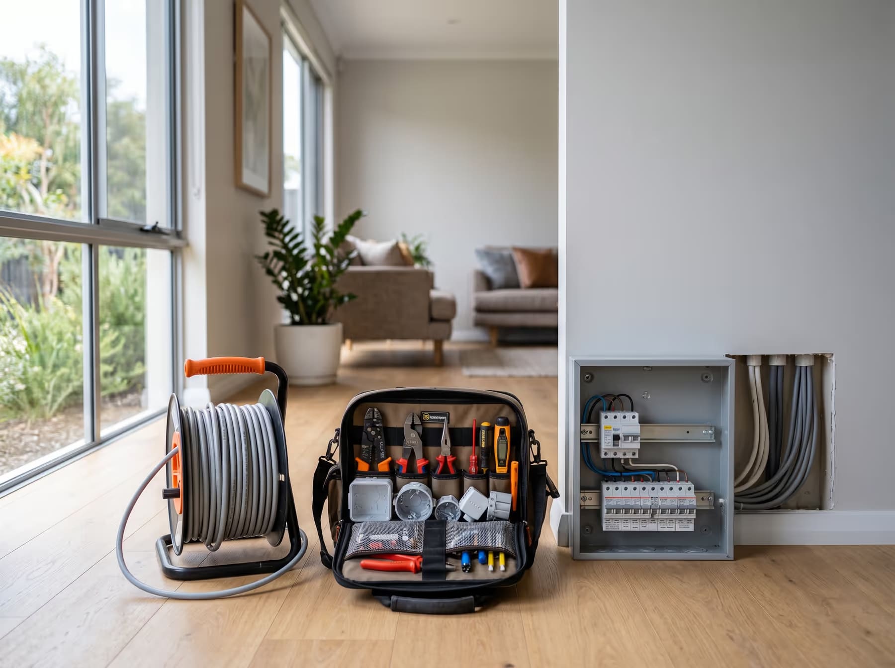 Home rewiring service — Otter Air, Perth