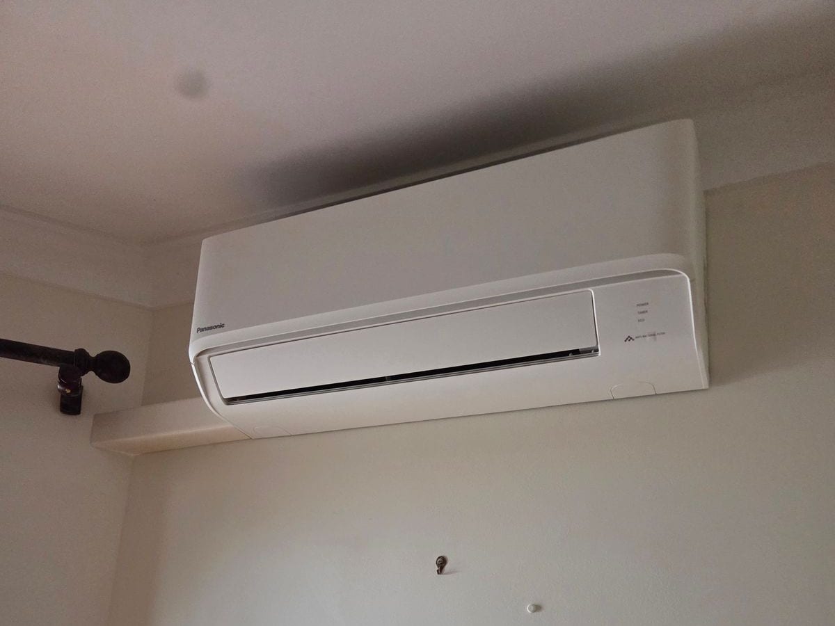 Panasonic Z series split system installed by Otter Air in a Perth home