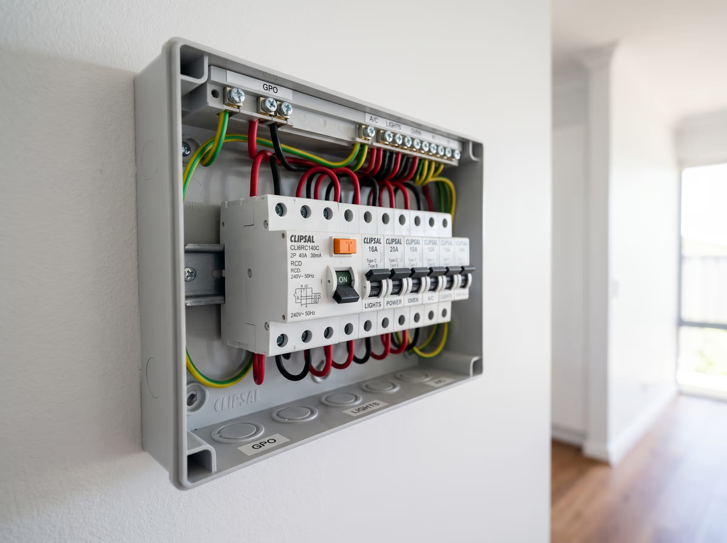 Safety switch installation — Otter Air, Perth