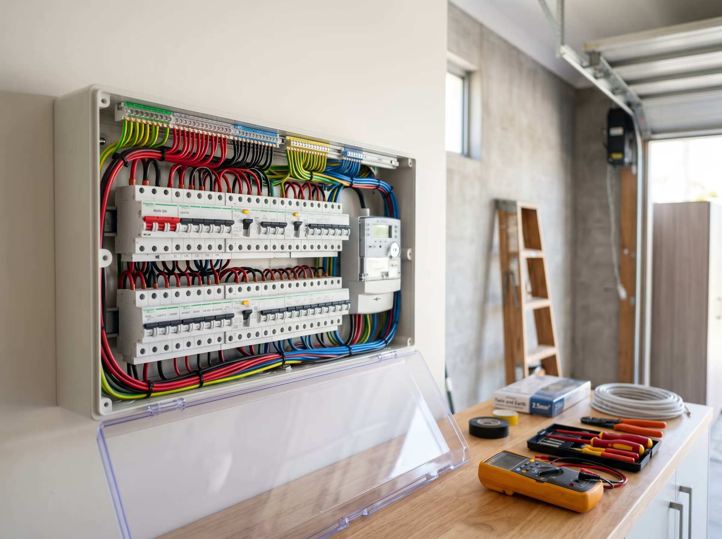 upgrading switchboard — Otter Air, Perth