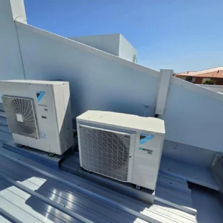 Some Daikin splits and ducted